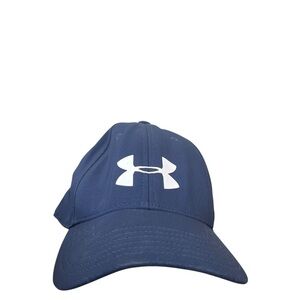 Under Armour navy Blue Youth small medium SM/MD athletic baseball Cap kids boys
